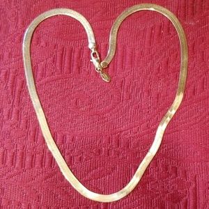 AMERICAN SHOWCASE, vintage, gold necklace